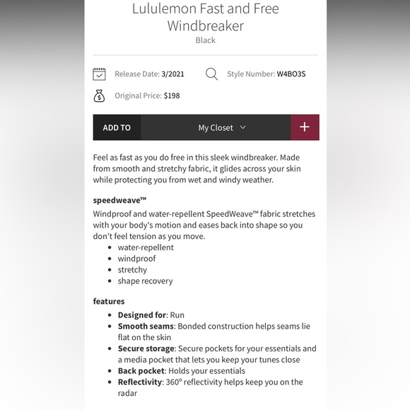 LULULEMON Fast and Free - Picture 11 of 11